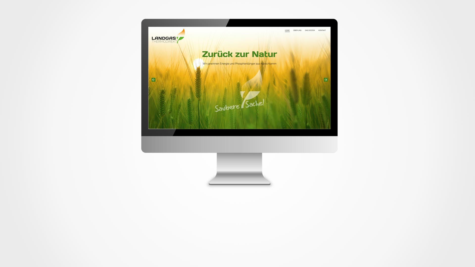 Website Landgas Thermodirekt