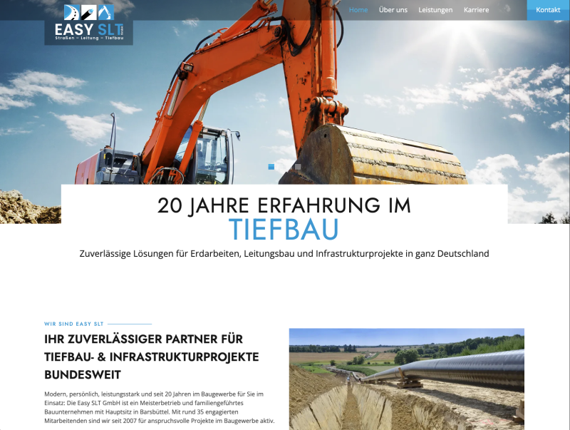 Neue Website für easy-slt.de online